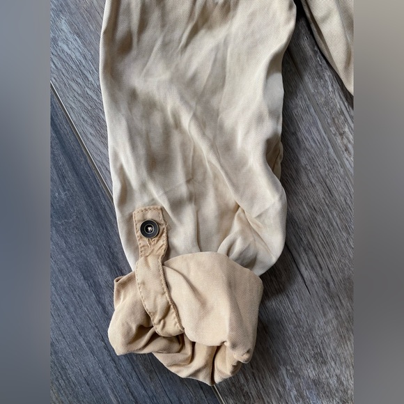 NWT Anthropologie | Zip-Up Long Sleeve Romper - Picture 5 of 6